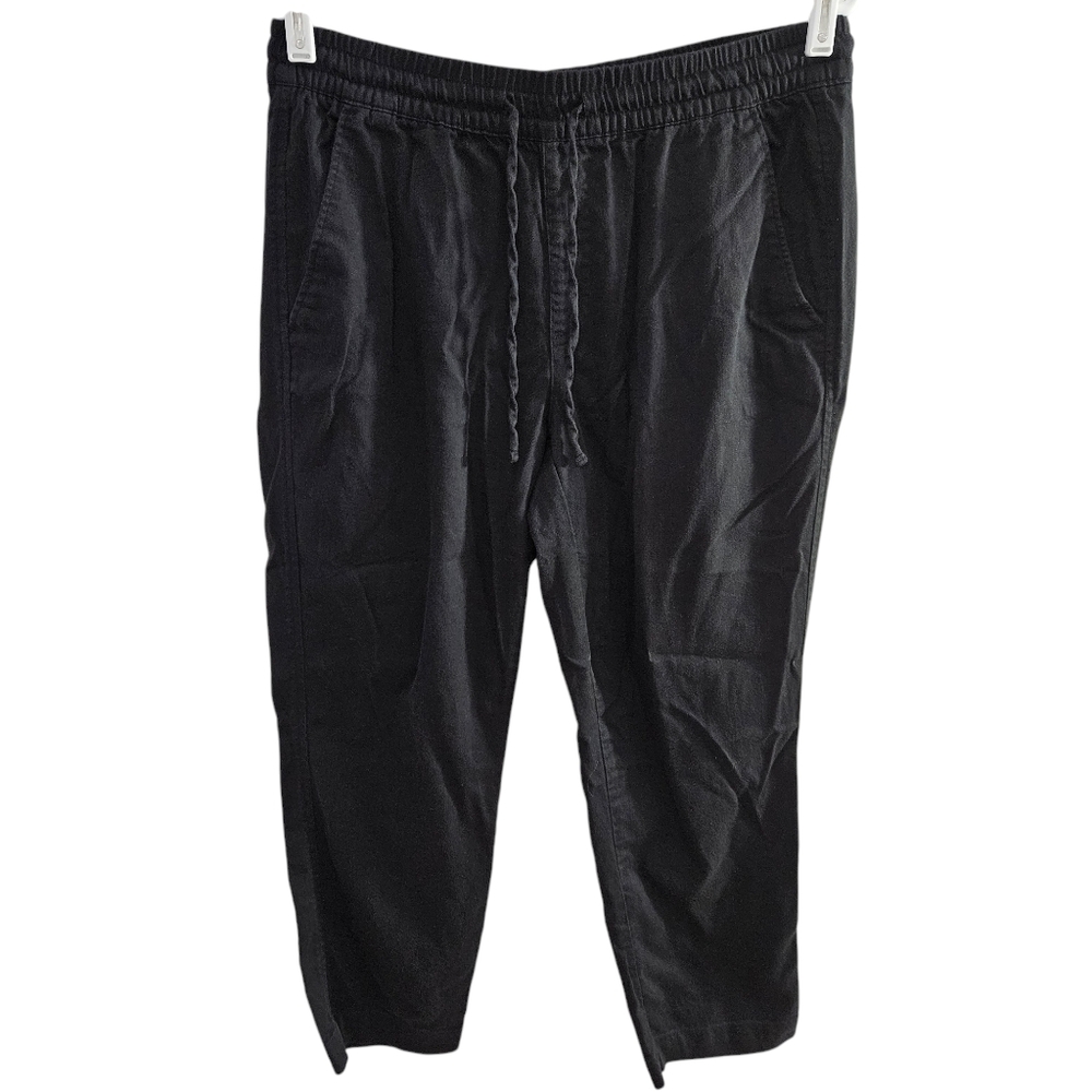 Gap Women's Drawstring Cropped Ankle Pants With Pockets